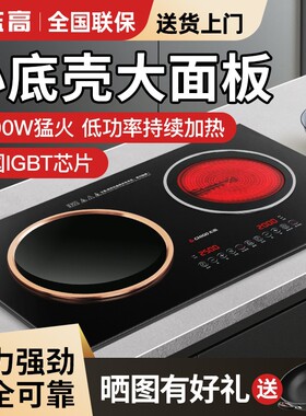 志高电磁炉嵌入式双灶双头双炉家