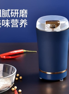 电动磨粉机家用小型调料粉碎五谷干磨打粉中药材研磨杂粮玉米超细