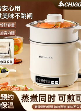 志高电煮锅宿舍用一体锅多功能小