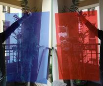 进口黑色半透明PC硬片、0.3/0.5/0.9/1/阻燃红色半透明PC片材、