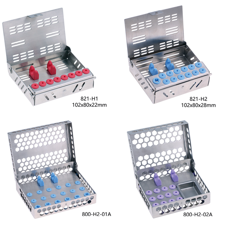 牙科种植器械消毒盒工具盒不锈钢