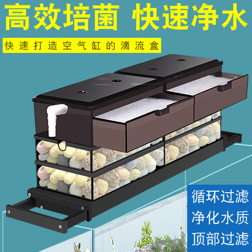 加大盒防溢流抽屉式过滤器