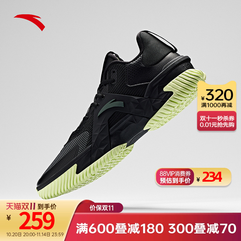 安踏空域5篮球鞋男鞋2025冬季新款官方正品旗舰耐磨透气防滑球鞋