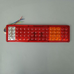 解放J6豪沃斯太尔奥威欧曼后尾灯总成24v挂车货车LED超亮尾灯包邮