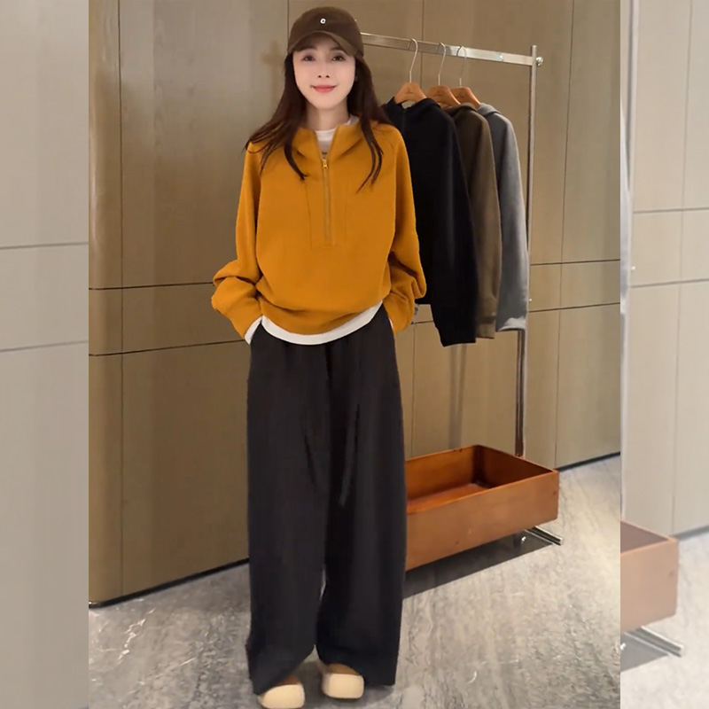 【赠送运费险】时尚连帽卫衣上衣