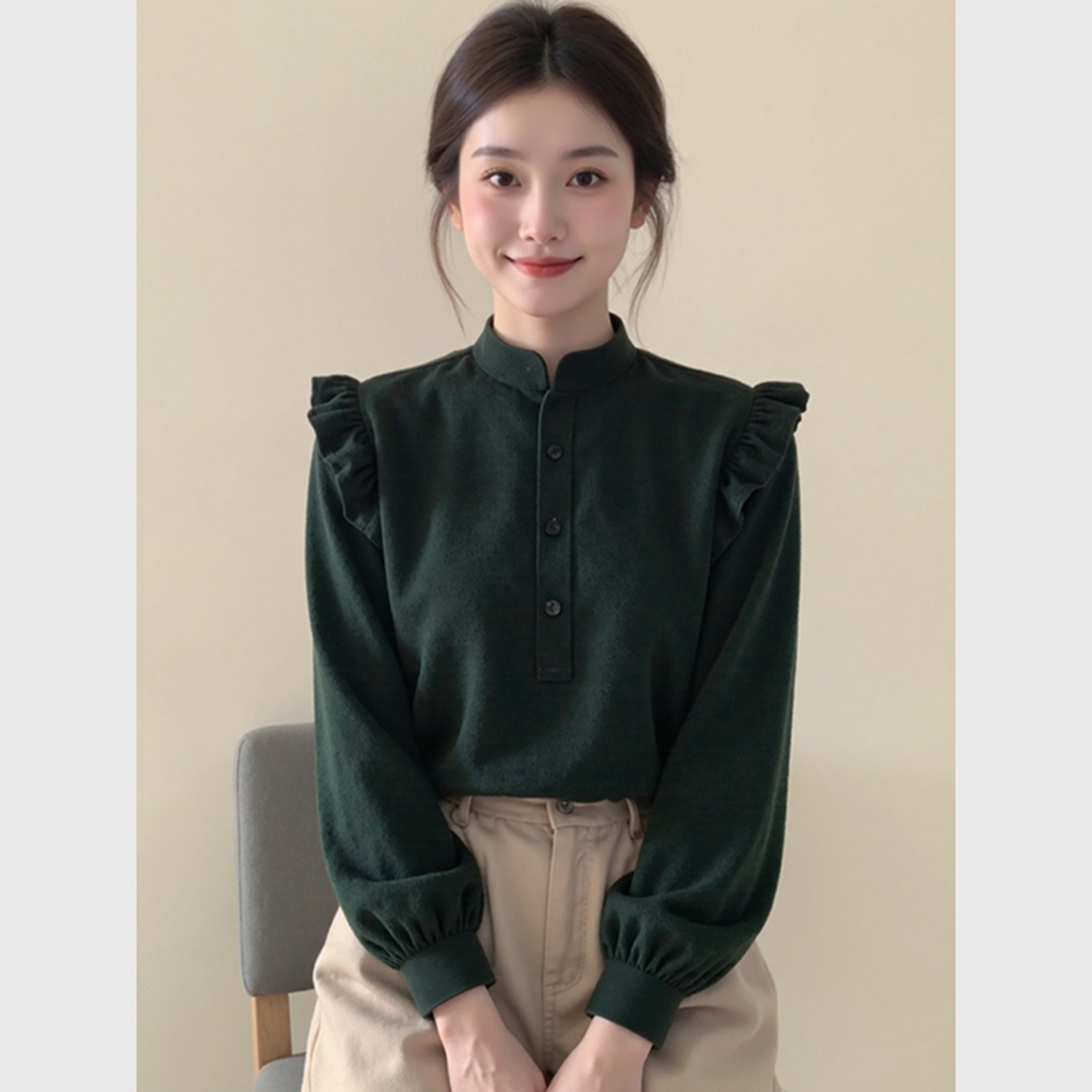 【赠送运费险】中式丝绒旗袍上衣