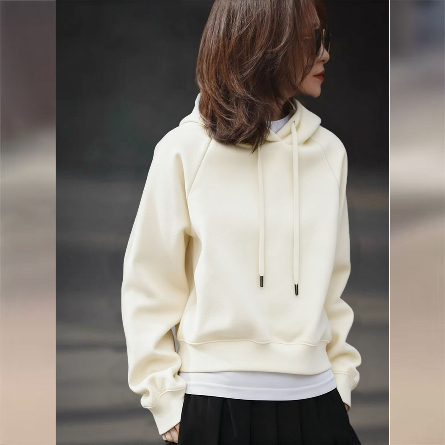 【赠送运费险】休闲短款连帽卫衣