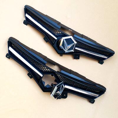 雷丁D70电动汽车轿车上格栅前杠中网上中网雷丁标志上格栅总成