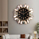 轻奢大气挂钟客厅装 饰钟表现代创意北欧家用时钟欧式 贝壳玄关壁挂