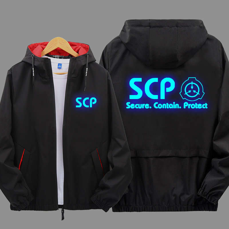 夜光scp基金会外套中二病者联盟薄厚夹克动漫周边衣服春秋冬卫衣