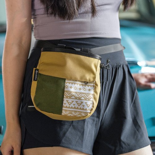 户外攀岩广口防滑镁粉袋