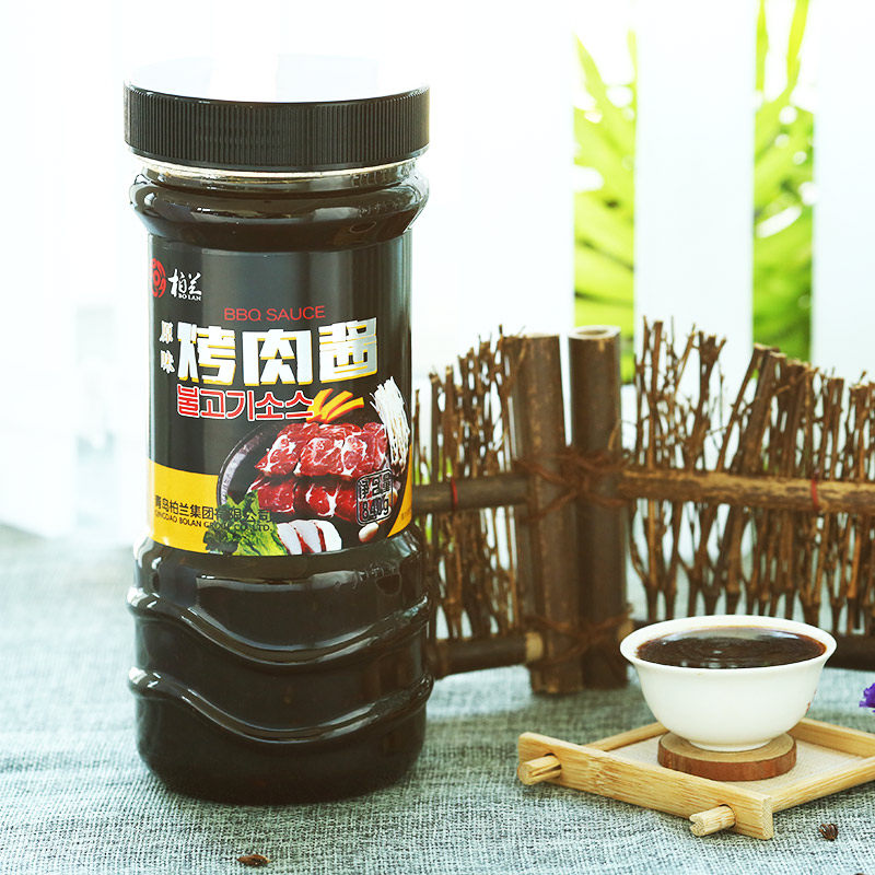 柏兰烧烤酱料韩式烤肉酱腌肉调料韩餐牛排酱五花肉酱蘸食腌制840g