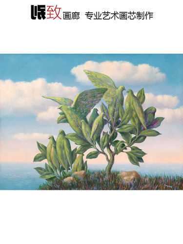 RenéMagritte超现实主义油画