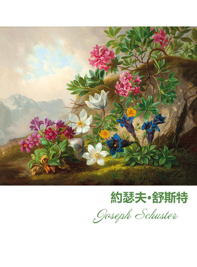 山花 Joseph Schuster奥地利静物花卉油画 客厅玄关餐厅装饰画芯