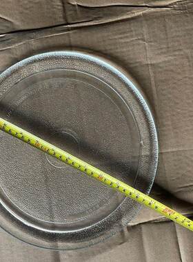 微波炉玻璃转盘、玻璃盘子托盘烤盘平底27CM 适用美的惠而浦