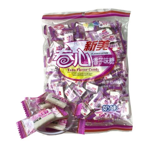 新美卷心320g喜糖休闲零食香芋