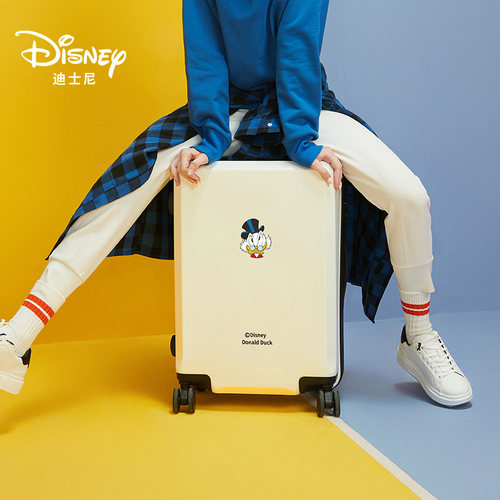 迪士尼行李箱女24寸可爱轻便韩版