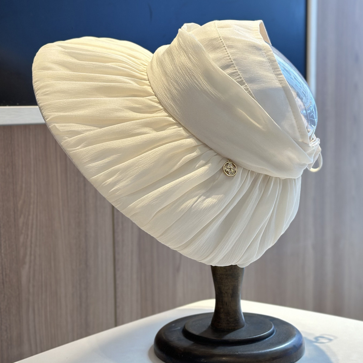 2025新款仿真丝小香风空顶帽子女遮阳帽优雅精致春夏季户外太阳帽,服饰配件/皮带/帽子/围巾,帽子,淘宝优惠券,粉丝福利购,淘宝优惠卷