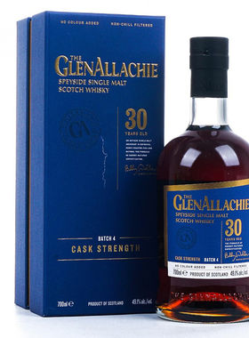 格兰纳里奇30年GlenAllachie单一麦芽苏格兰威士忌洋酒 国行正品