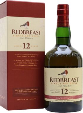 罗缤之舞知更鸟 REDBREAST 12/15/21年爱尔兰单一麦芽威士忌 国行