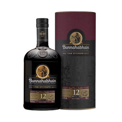 60.1度布纳哈本12年桶强2023版 单一麦芽威士忌洋酒 Bunnahabhain