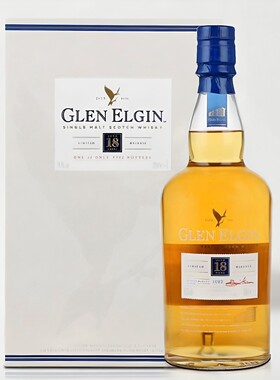斯佩塞GLENELGIN格兰爱琴18年桶装原酒单一麦芽苏格兰威士忌54.8%