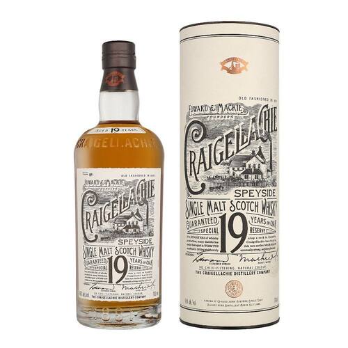 正品行货 克莱嘉赫19年 Craigellachie 苏格兰单一麦芽威士忌
