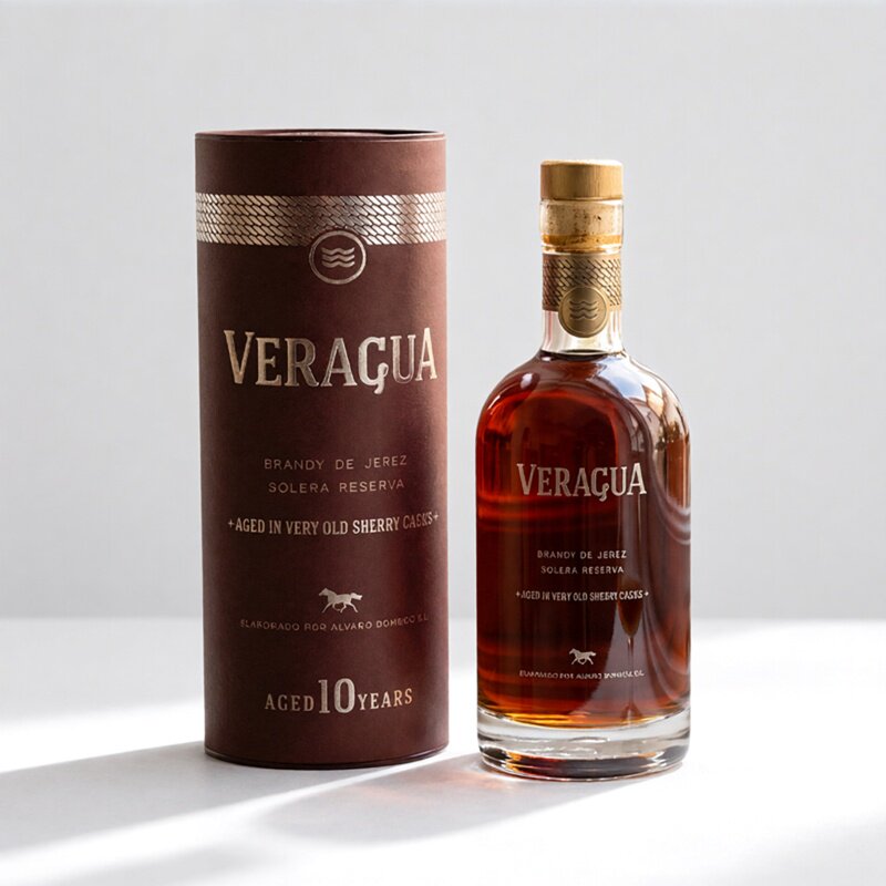 西班牙弗瑞格Solera Reserva10年PX雪莉单桶白兰地 700ml礼盒装