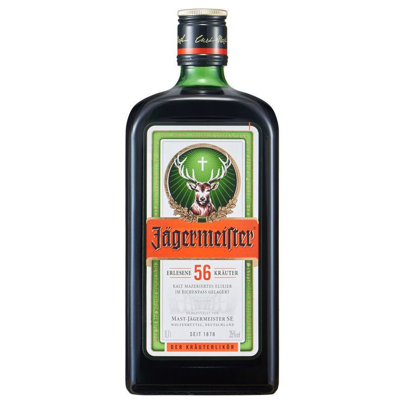 处理货 56野格圣鹿利口酒德国进口 JAGERMEIFTER 网红力娇酒700ml