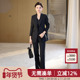女高端商务气质正装 春秋干练职业黑色西装 套装 外套西服马甲三件套