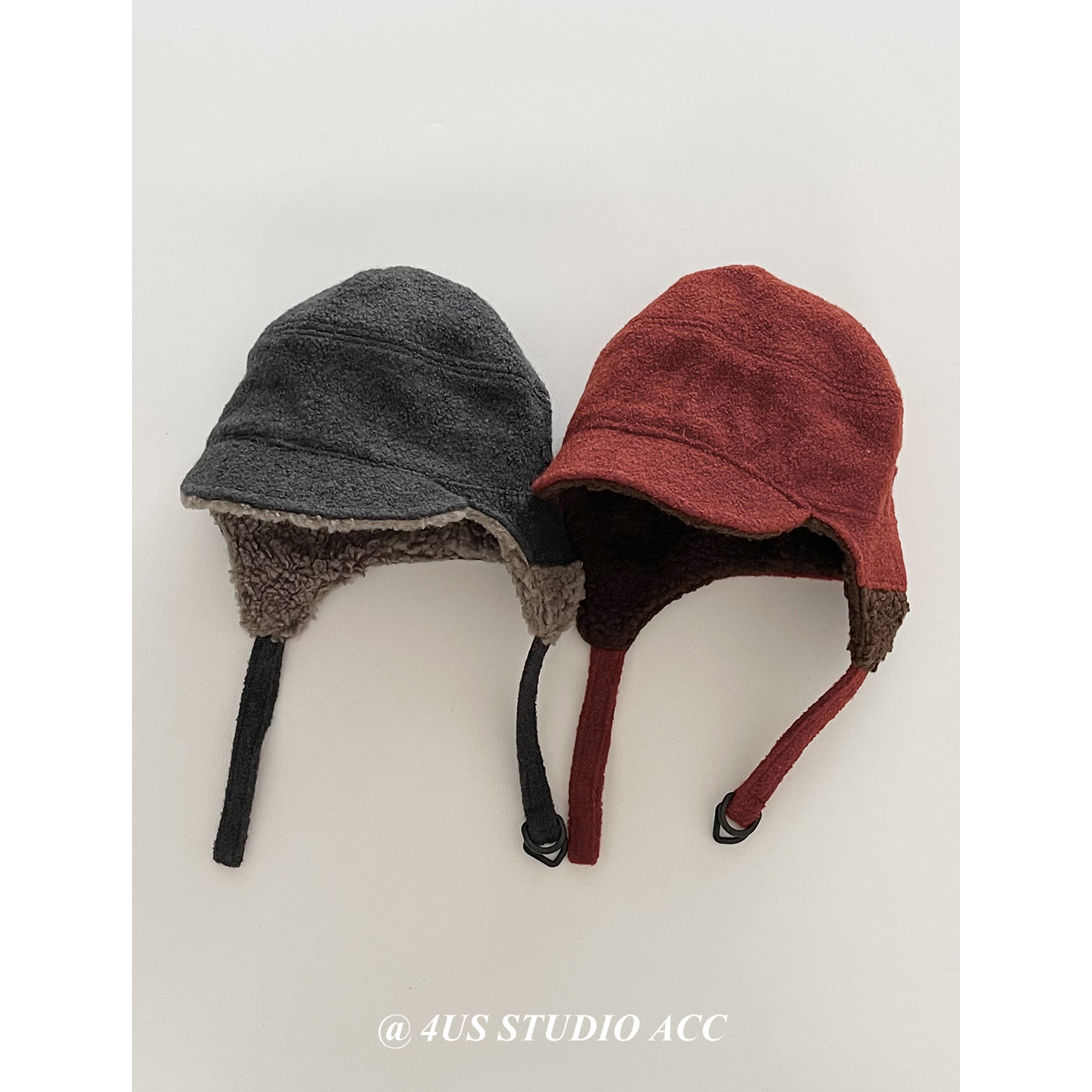 秋冬季加厚保暖羊羔绒雷锋帽