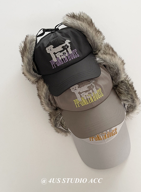 韩版秋冬加厚保暖雷锋帽男女户外防风保暖护耳帽显脸小情侣滑雪帽