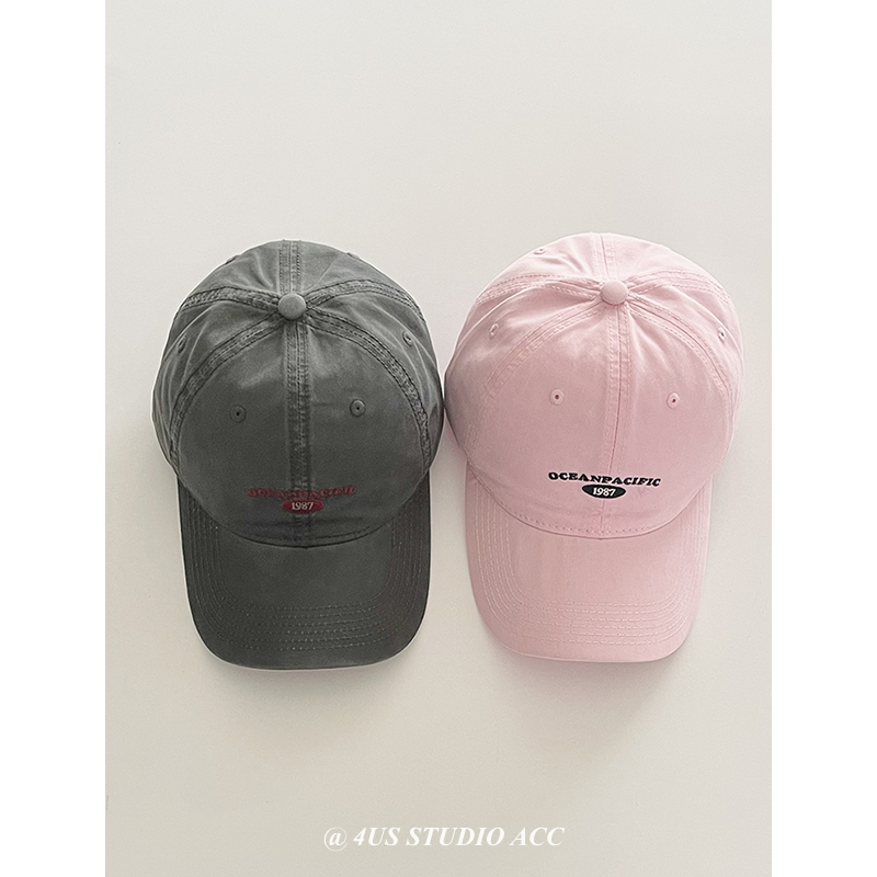 韩系百搭显脸小情侣棒球帽