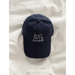 卢昱晓同款字母刺绣棒球帽女2026春季新款软顶弯檐鸭舌帽男显脸小