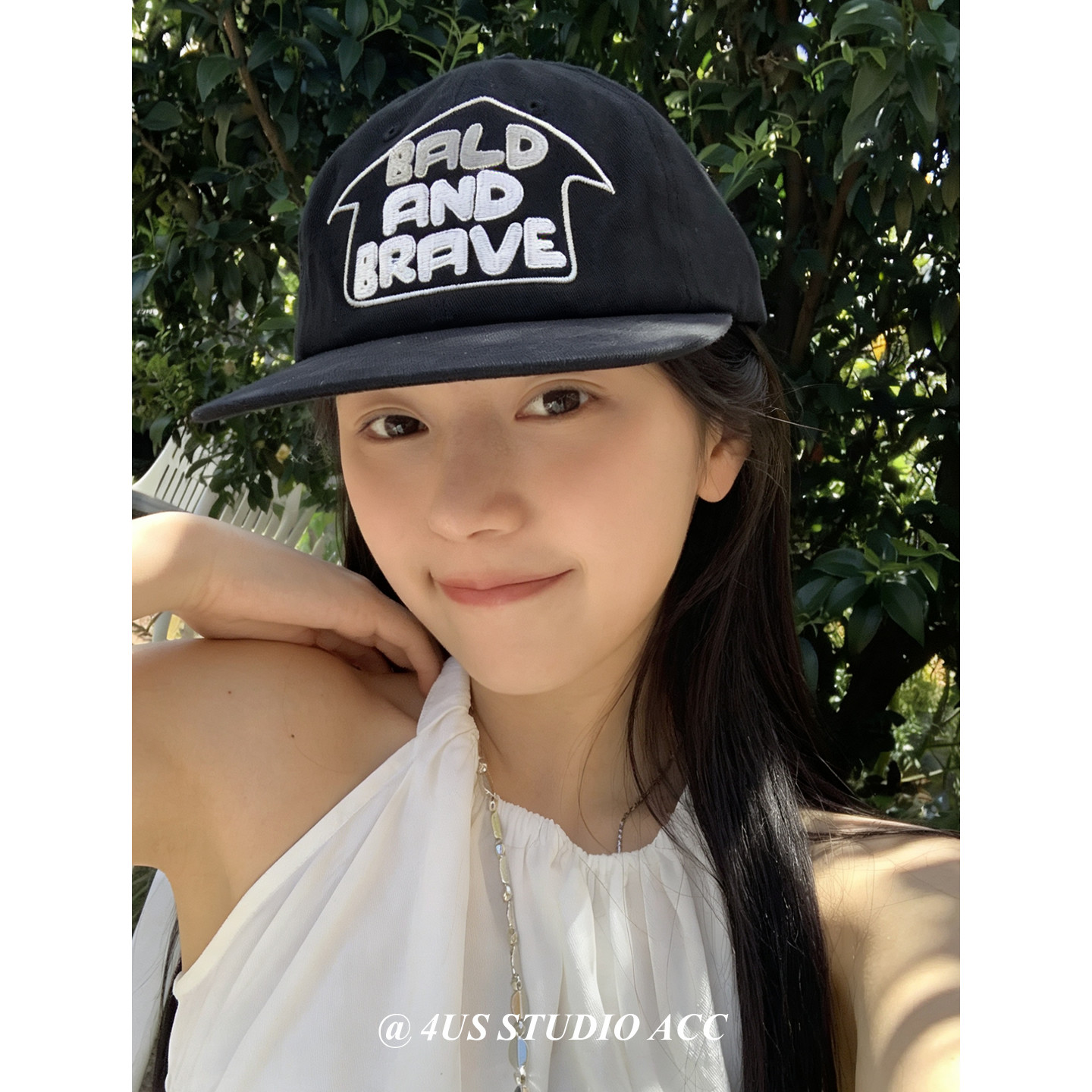 韩版平檐字母刺绣棒球帽女2026春季新款百搭潮牌平沿鸭舌帽显脸小