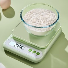 电子秤厨房秤充电高精度家用烘焙食物秤精准小型电子称食品秤称重