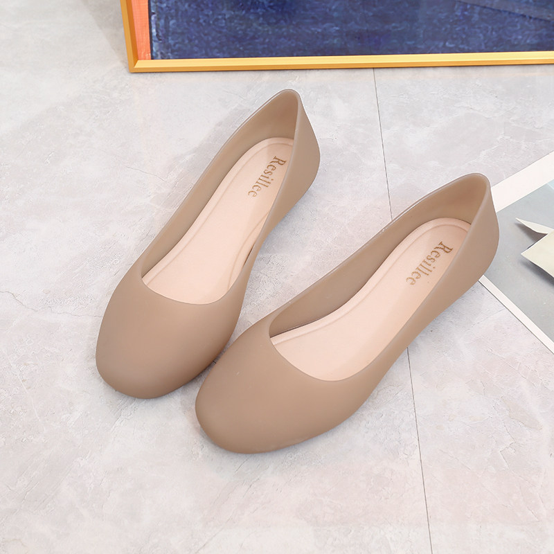 夏季新款巴西果冻鞋女凉鞋包头软底休闲防滑沙滩鞋简约防水雨鞋女