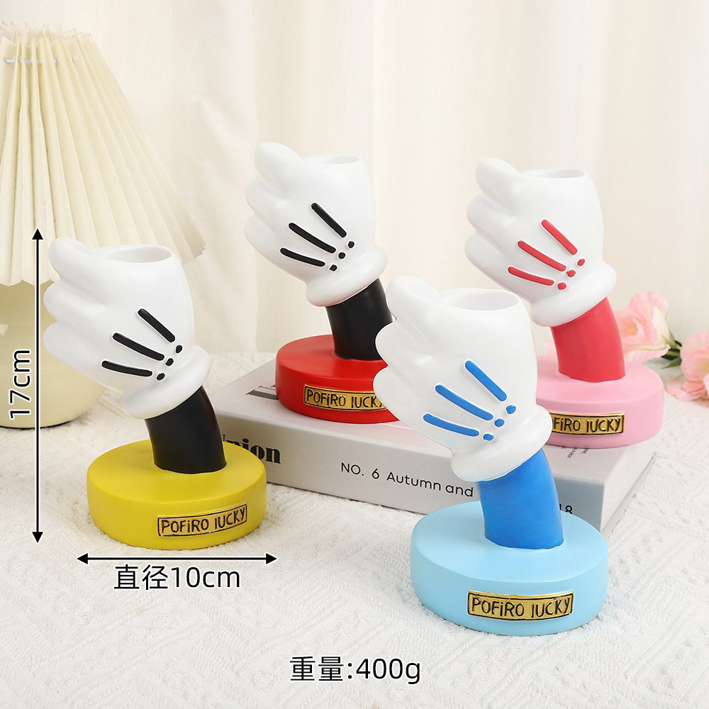 跨境米奇系列树脂工艺装饰品办公桌面卡通创意收纳文具笔筒摆件,家居饰品,桌面摆件,淘宝优惠券,粉丝福利购,淘宝优惠卷