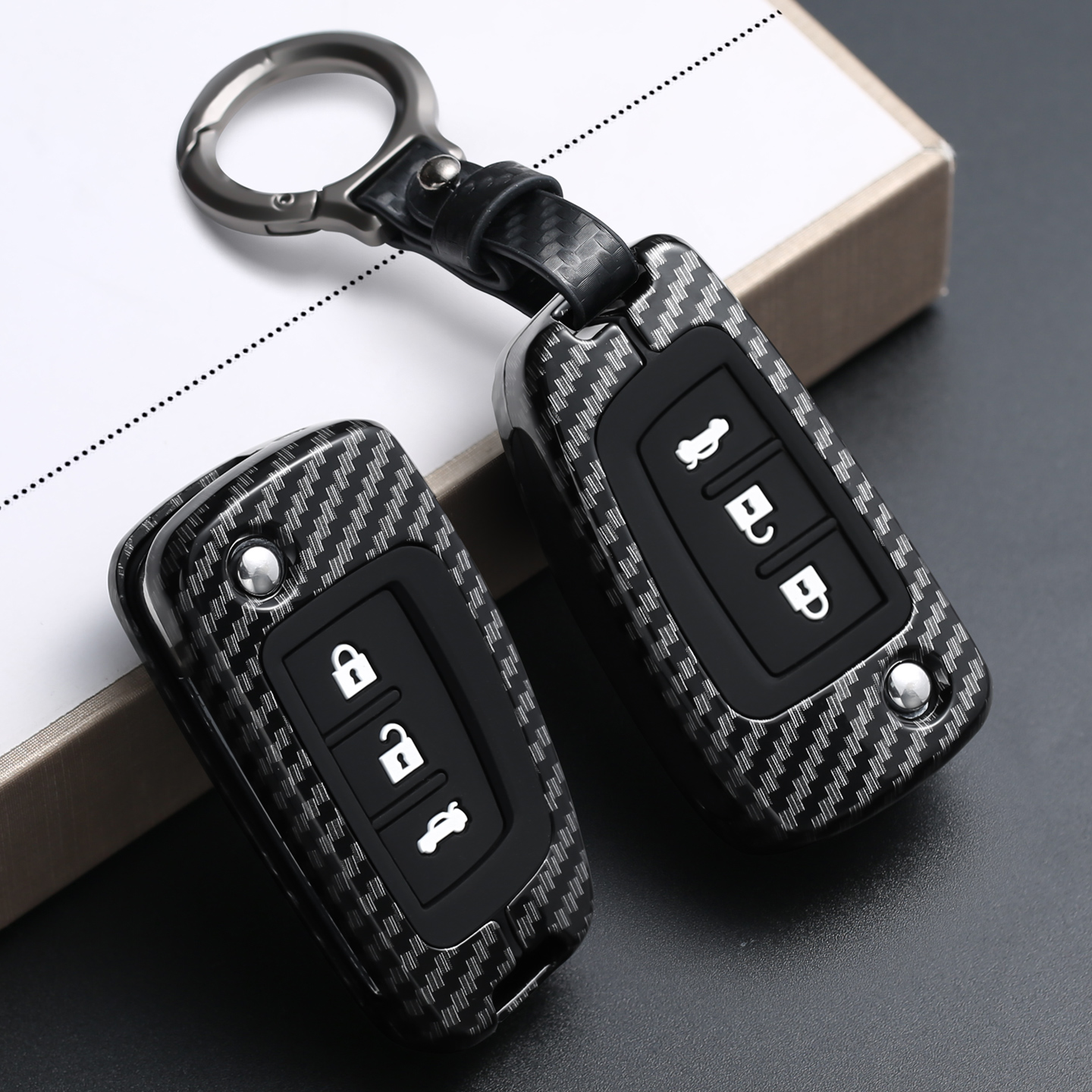 适用于日产钥匙套折叠