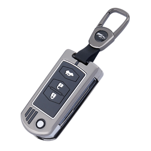 适用马自达6钥匙套老款马六马三星骋劲翔睿翼2马3汽车钥匙包扣壳