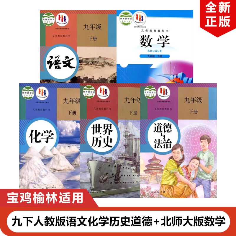 正版2023适用人教版初中九年