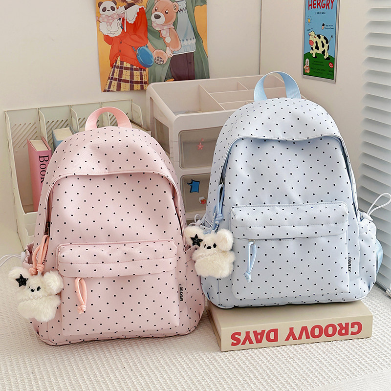 韩版女童时尚可爱旅游背包小学生中大童补课双肩包儿童春游包包潮