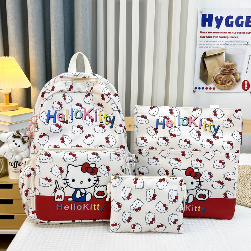 小学生书包女生4-6年级1-3减负轻便小清新女童帆布女孩儿童双肩包