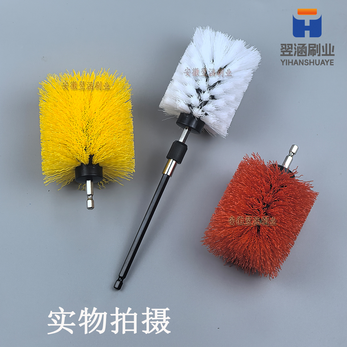 圆柱形玻璃杯子密封罐清洗刷加长