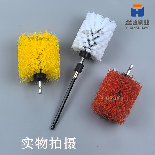 圆柱形玻璃杯子密封罐清洗刷加长