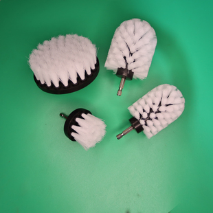 家务清洁洗杯子洗鞋软毛多功能刷白色平刷球型刷手电钻电动洗地毯