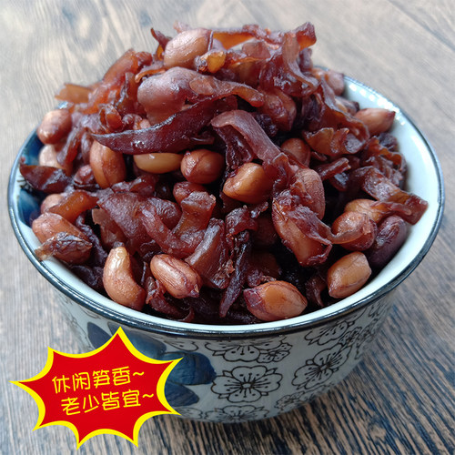 临安多味笋丝花生米袋装即食零食