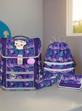 25新德国直邮22升McNeill PERFECTO迪士尼联名男女孩护脊书包套装