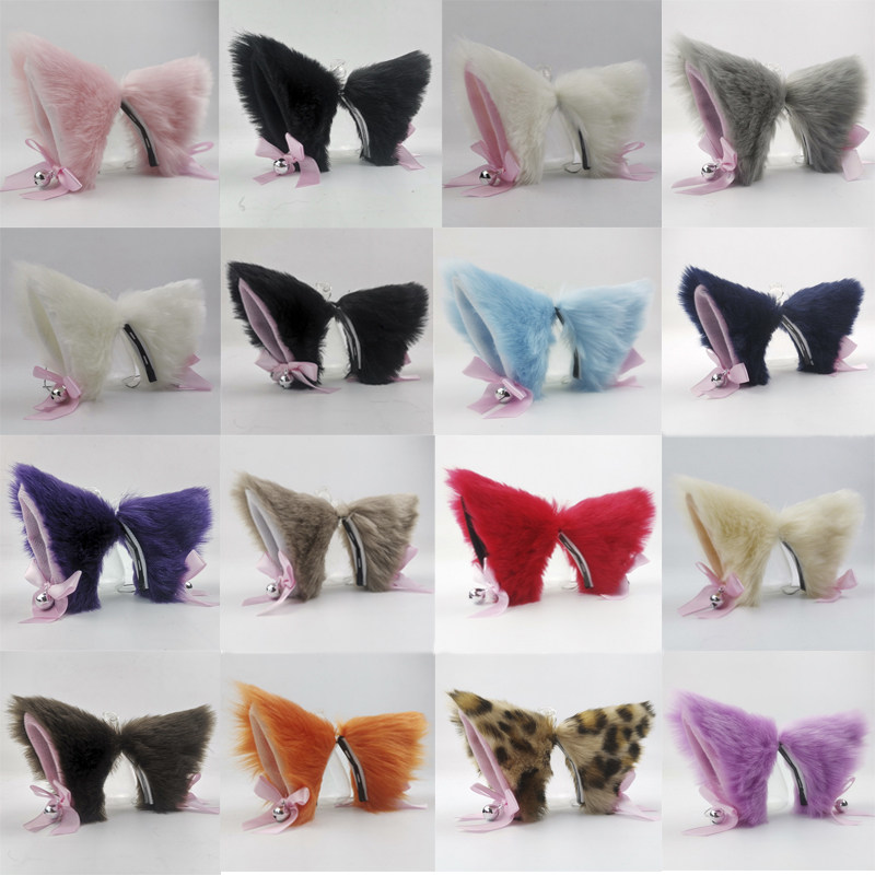 日系猫耳朵发夹兽耳少女心铃铛蝴蝶结狐狸耳发卡可爱网红主播头饰,饰品/流行首饰/时尚饰品新,发饰,淘宝优惠券,粉丝福利购,淘宝优惠卷