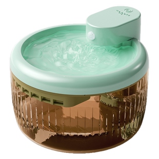 猫咪饮水机自动无线感应猫咪喝水器流动不插电猫喝水碗宠物饮水机